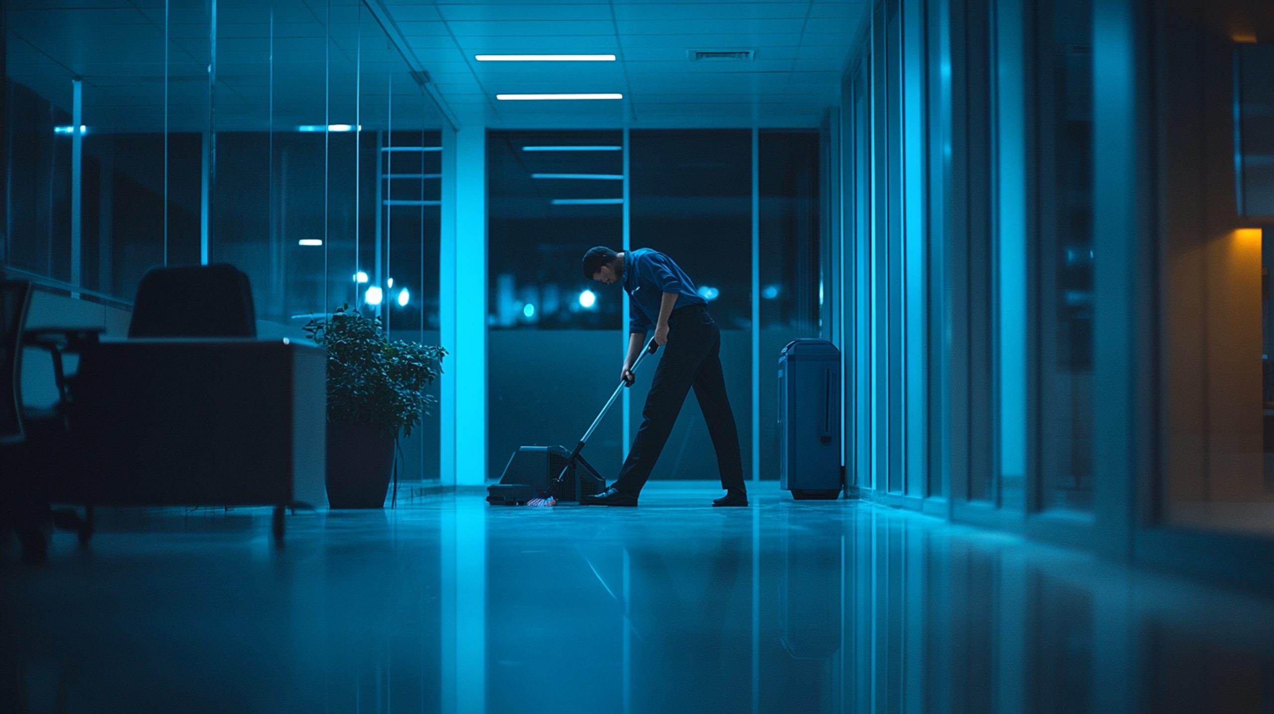 Night janitor